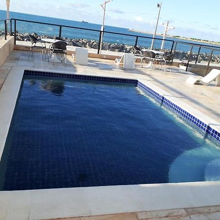 703 Lindo Flat mobiliado com vista lateral mar na Praia de Iracema Fortaleza  Exterior foto