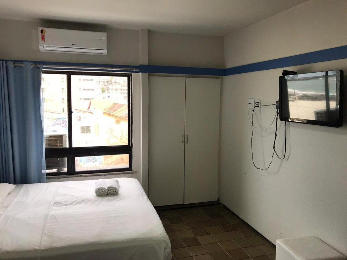 703 Lindo Flat mobiliado com vista lateral mar na Praia de Iracema Fortaleza  Exterior foto